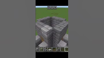 Minecraft castle tutorial #minecraft #shorts