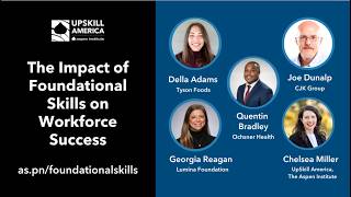 The Impact of Foundational Skills on Workforce Success
Foundational skills — including literacy, math, digital fluency, and English language proficiency — are critical elements for a thriving workforce. Yet, gaps in these essential skills stall employee growth and corporate goals alike.
This conversation — hosted by UpSkill America ( https://www.aspeninstitute.org/programs/upskill-america/ ) and Lumina Foundation ( https://www.luminafoundation.org/ ) on August 18, 2026 — offers an exclusive look into how innovative employers are turning this challenge into an opportunity. Drawing on early insights from our forthcoming national landscape analysis, this conversation explores the practical impact of foundational skill gaps and highlights the cutting-edge solutions leading companies are deploying to bridge them.
Our speakers include Della Adams (Tyson Foods), Quentin Bradley (Ochsner Health), Joe Dunlap (CJK Group), Georgia Reagan (Lumina Foundation), and moderator Chelsea Miller (UpSkill America).
For more information about this event, including a transcript, speaker bios, and additional resources, visit our website: https://www.aspeninstitute.org/events/the-impact-of-foundational-skills-on-workforce-success/
For highlights from this discussion, subscribe to our YouTube channel: https://www.youtube.com/@aspeneop
Or subscribe to our podcast to listen on the go: https://pod.link/1503944129 The Impact of Foundational Skills on Workforce Success
