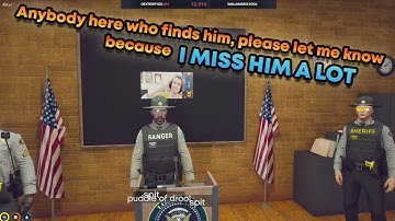 Ranger Conan misses Jean Paul ALOT | GTA V RP NoPixel 3.0