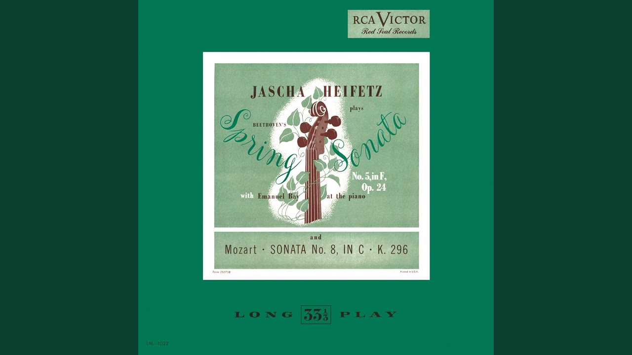 Sonata for Piano and Violin No. 5 in F Major, Op. 24 "Spring": III. Scherzo. Allegro molto auf YouTube ansehen