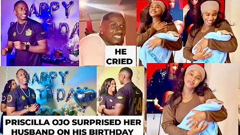 Priscilla ojo & son surprised Juma jux on his birthday,he cried tears of joy