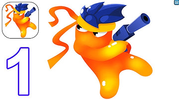 Blob James Blob - Gameplay Walkthrough Part 1 All Levels 1-9 Max Level (Android, iOS)