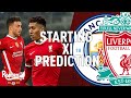 Man City v Liverpool | Starting XI Prediction LIVE