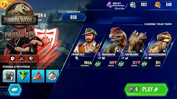 Jurassic World Primal Ops - Gameplay ACT-1 CHAPTER 8 COMPLETED (iOS, Android) Part 14