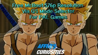 576p Resolution For PAL PS2 Games Using Free McBoot - Affro's Curiosities