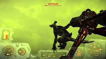 Fallout 4 Me Vs. Deathclaw MELEE Only