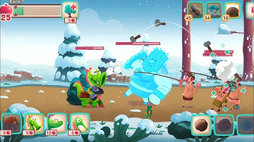 Dino Bash all levels max #59 gameplay walkthrough part 55