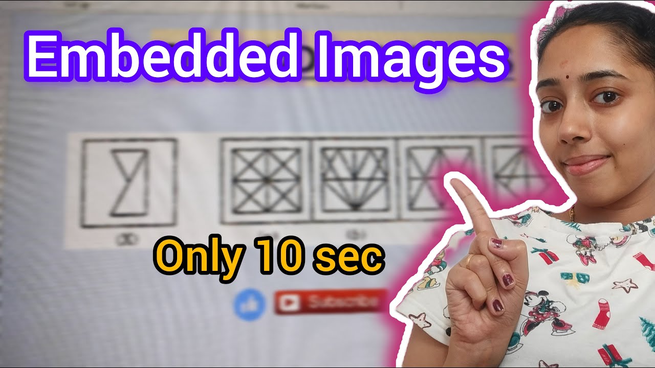 Embedded Images Questions Embedded Images || Reasoning || All Competitive Exams - YouTube