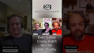 Even Sidney Crosby Didnt Win the Calder Trophy