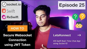 #25 WhatsApp Chat Clone | BEST OF VIPER iOS Swift | How to Secure WebSocket using JWT Token