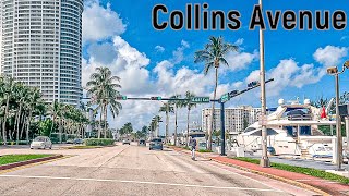 4K Driving Tour - Miami Beach | Collins Avenue 2023