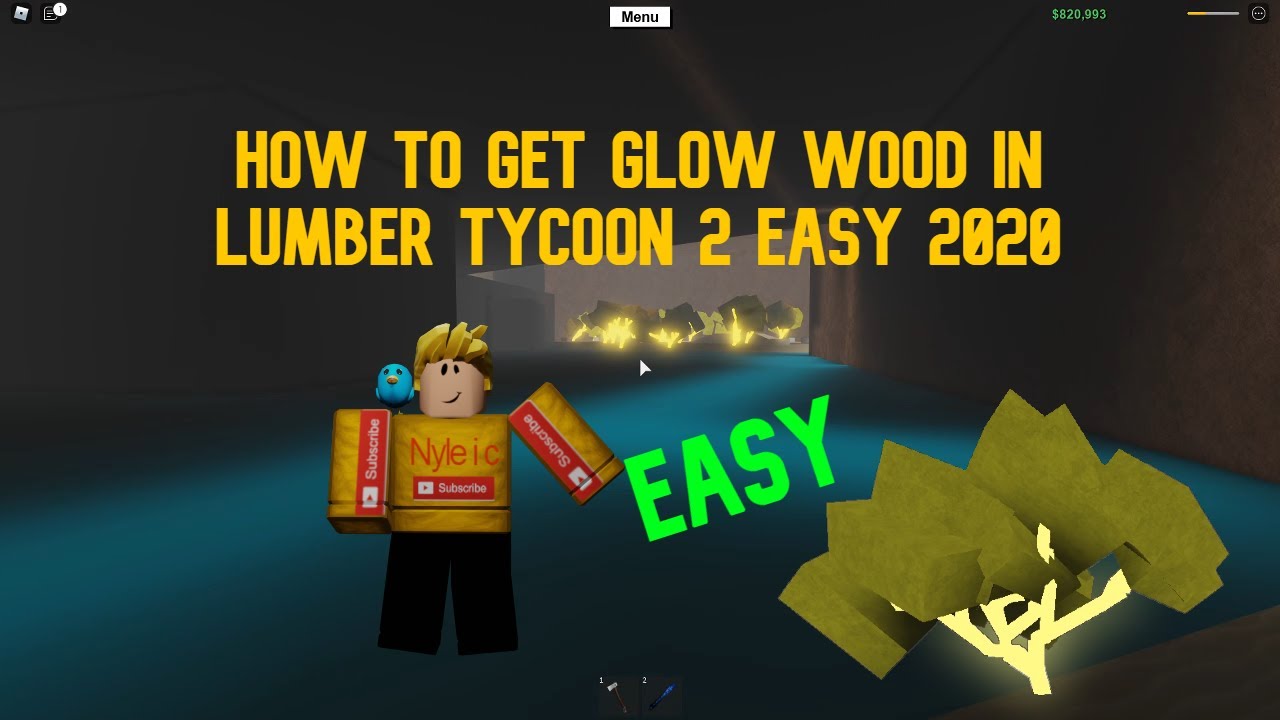 How To Get Glow Wood In Lumber Tycoon 2 Easy 2020 Youtube - roblox lumber tycoon glowing fir tree