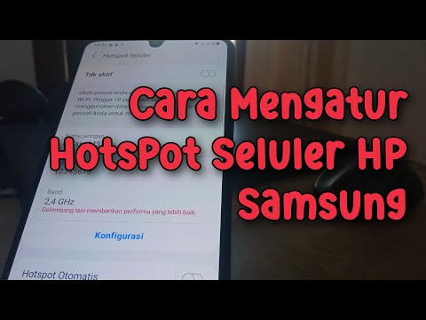 Cara Setting Tethering atau Hotspot Seluler di Samsung Galaxy M32 M21 A03S M12 M42 M22 One UI 3.1