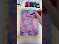 【100均のアクリル絵の具で簡単にコスモスを描きます🔰】🌸🌸🌸#painting #shorts #easyart