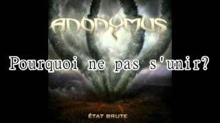 Anonymus-Le Prix à Payer (avec paroles)