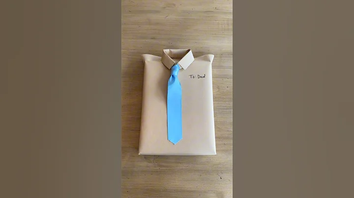 Father’s Day gift wrap idea! #fathersday #fathersdaygift #giftideas #giftwrapping