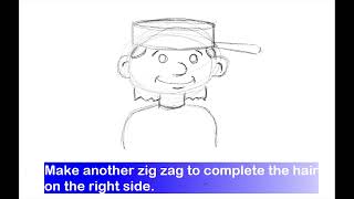 Drawing Johnny Appleseed Step by Step