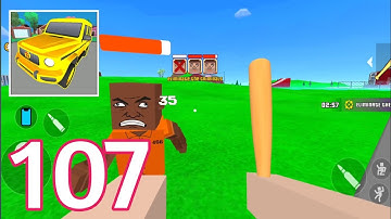 Gangs War Pixel Shooter Rp Game | Gameplay Walkthrough - Part 107 - Angry Enemies 🤣 - (Android,IOS) 