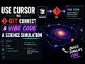 Using Cursor to connect to my github and vibe code an chemistry simulation for students