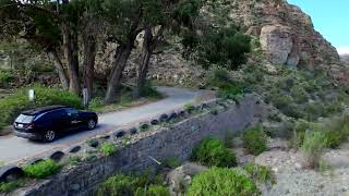 Hyundai Tucson Plus recorriendo Chusmiza, Tarapaca