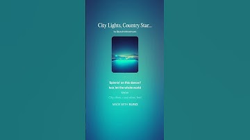 Thumbnail of City Lights, Country Stars #music #songs #danceparty #country