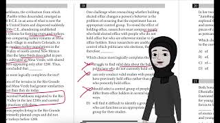 Sat practice test 4 question 18 module 2 Reading and Writing Guide