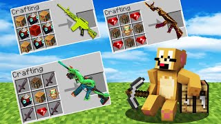 MINECRAFT : CHUỘT CHẾ TẠO SÚNG VÀ  VŨ KHÍ VÍP ** SỞ HỮU SỨC MẠNH SIÊU KHỦNG