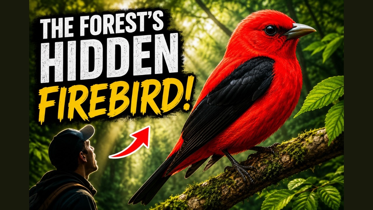 The Scarlet Tanager: North America's Most Beautiful Bird - YouTube