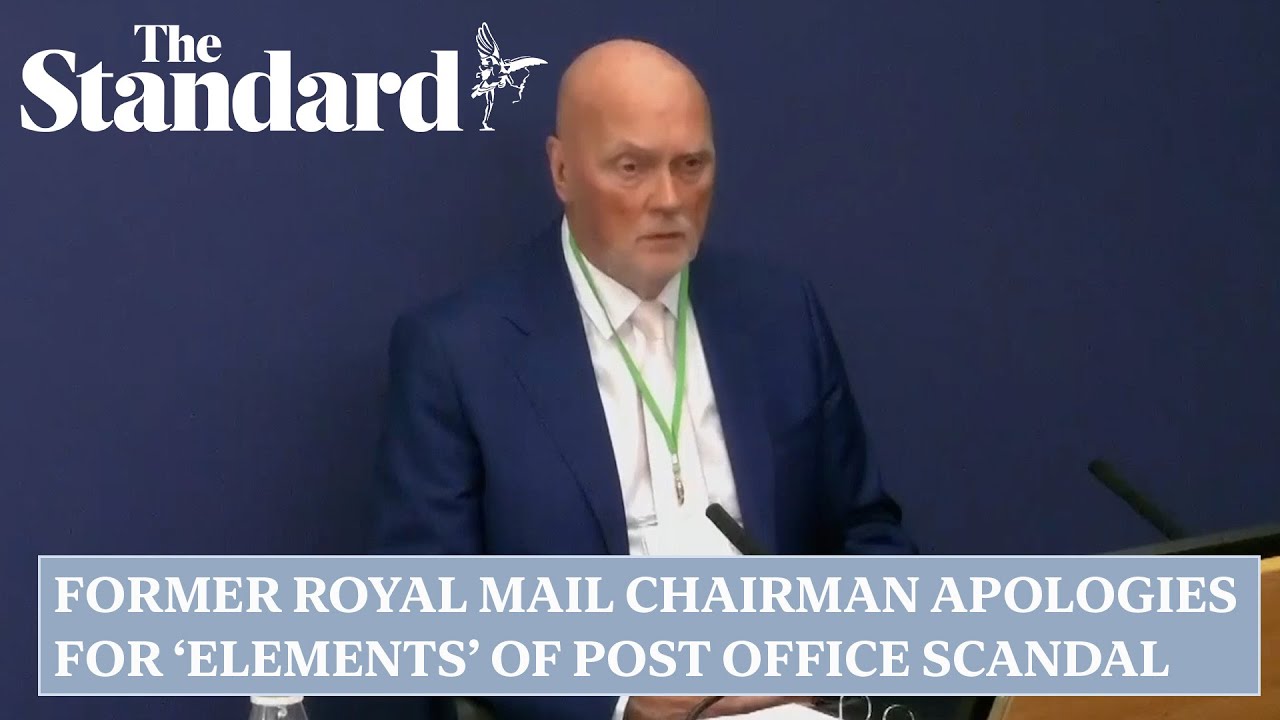 Former Royal Mail chairman apologises for ‘elements’ of Post Office scandal during his tenure