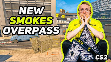 CS2 Overpass Smokes You Need To Know In 2025