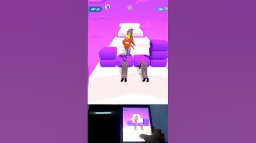 Viral game Baddie Stack runner 😯😲 game all levels--20 #shorts #tootalgaming69 #viralgames