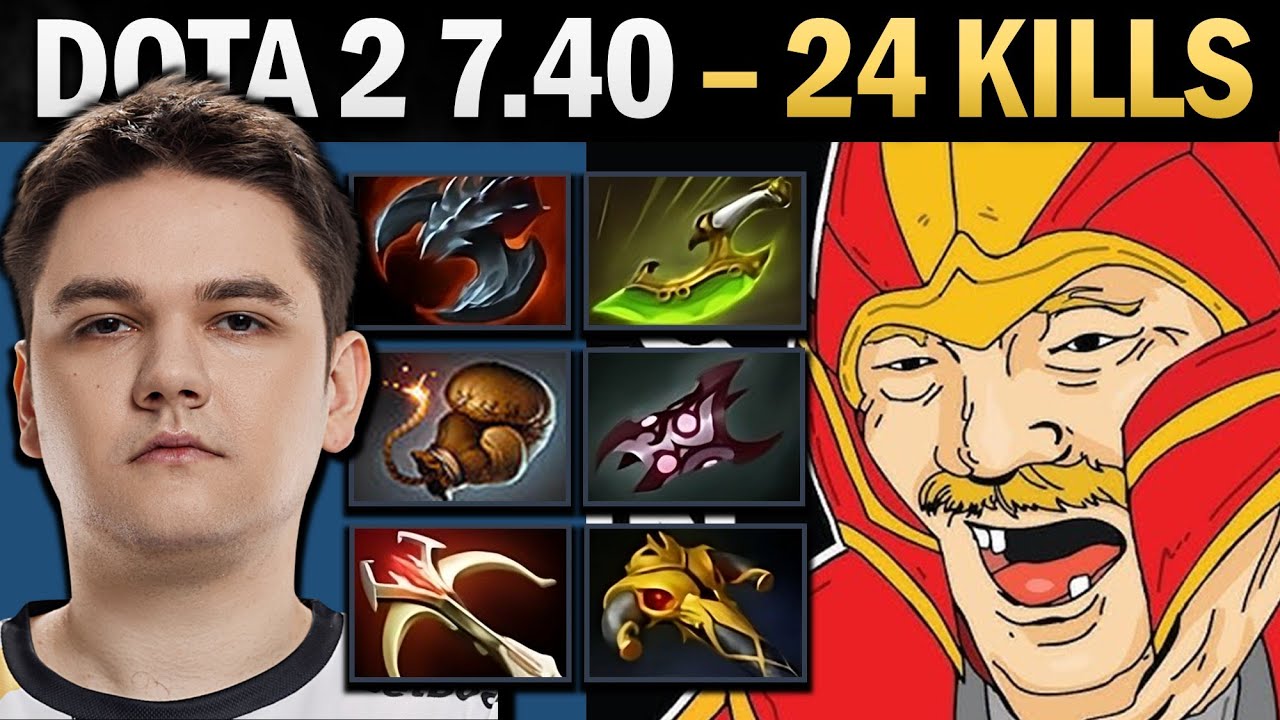 Dragon Knight — профессиональный керри с Armlet и 24 убийствами — Dota 7.41