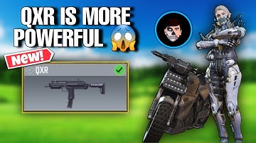 QXR IS SO INSANE IN BATTLE ROYAL | QXR BEST GUNSMITH | COD MOBILE