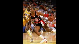 RARE Portland Trail Blazers at Golden State Warriors Box Score  (March 18, 1988)