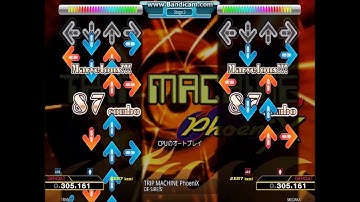 【DDR A】TRIP MACHINE PhoeniX [Single-DIFFICULT Lv11] 譜面確認+クラップ付