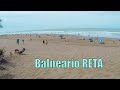 Balneario Reta, playa dorada de la costa bonaerense, un remanso de tranquilidad y naturaleza.
