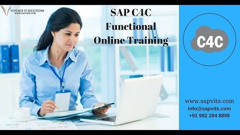 SAP C4C Functional Course Contents Video