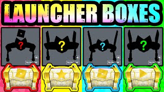 THE LAUNCHER BOXES OPENED! FREE VALK! (ROBLOX METAVERSE CHAMPIONS)