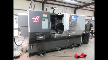 Haas DS-30SSY CNC Turning Center w SubSpindle, Live Milling, Y-Axis Programmable, Bar Feed Interface