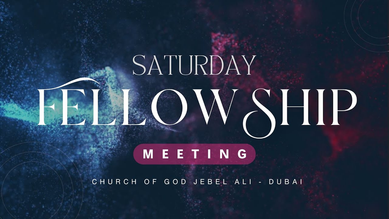 Saturday Fellowship Meeting | 28th Feb 2026 | COGJA