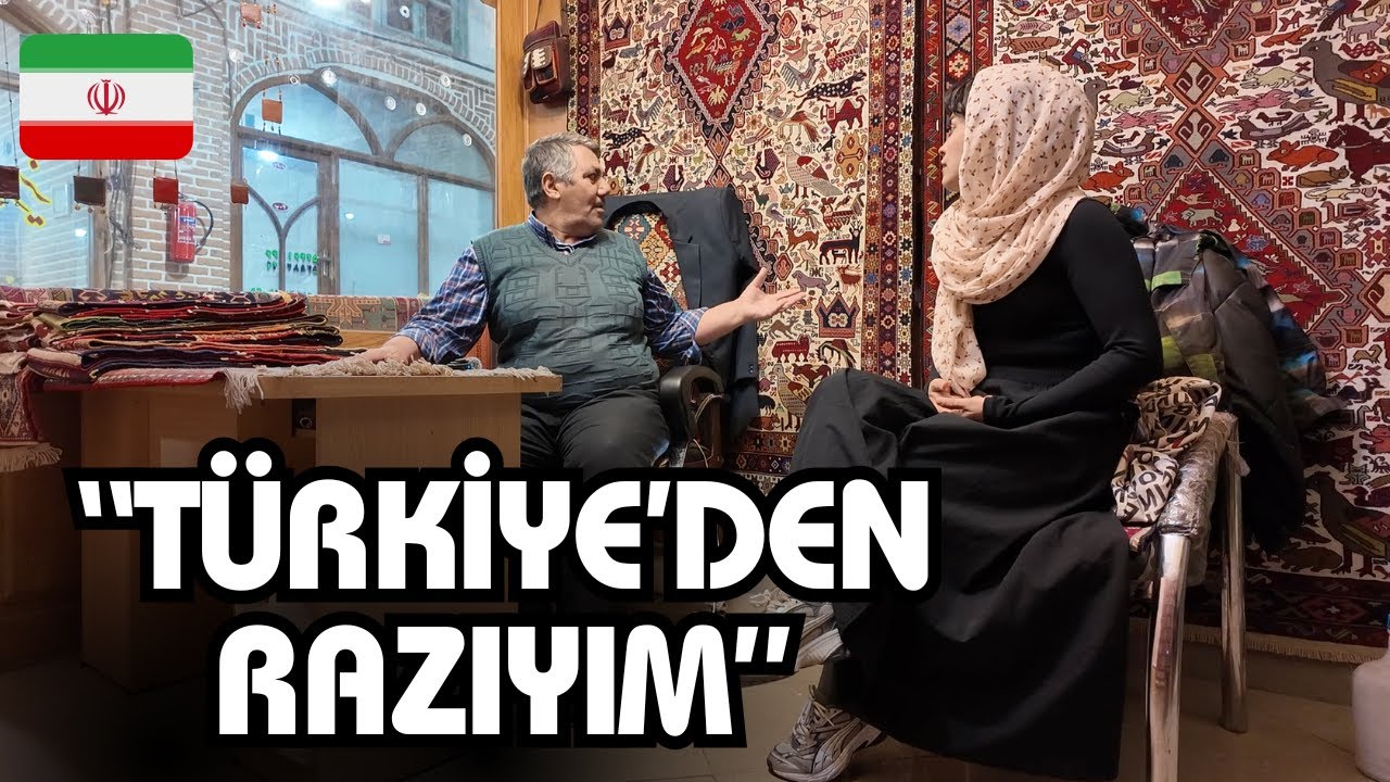 İran'lı Takipçim ile Tebriz Kapalı Çarşıyı Gezdik