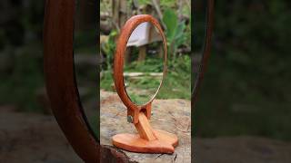 How To Make Unique Design Wooden Mirror, Help For Grandma-Diy #Shorts