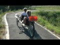 Recumbent tandem trike 02  -  trike01.wmv