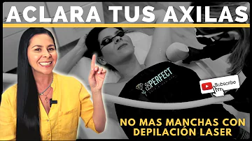 ¿La depilación puede blanquear las axilas?