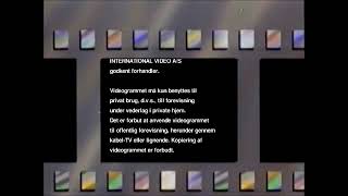 Rca Columbia Pictures International Video Warning Dansk V2, 1988-1994 Incomplete