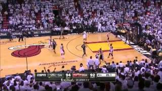 Final Minute (without timeout) of the Game 6 NBA FINALS 2013 screenshot 3