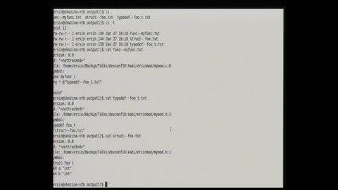Stanislav Kozina: Detecting the Linux kernel ABI changes
