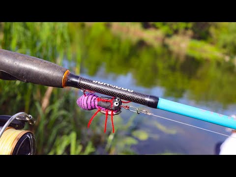 How to make a Jig-Spider from slippers \ diy fishing lure 