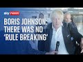 Boris Johnson: New lockdown allegations are 