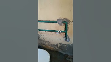 plumbing work! #plumbing #pipelining #bathroom fittings #youtube shorts #shorts video #plumbers